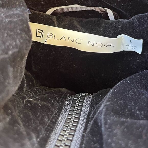 NEW Blanc Noir Afterburn Puffer Holographic Jacket Large RARE - Picture 7 of 9